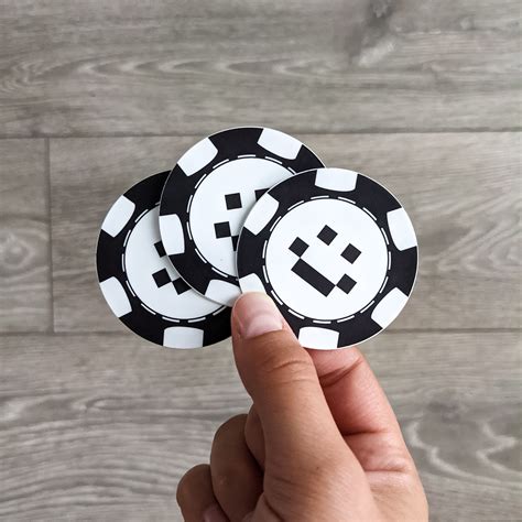 poker chip stickers uk